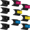 Brother LC75 Set 10-Pack replacement
