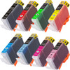 Canon CLi-8 Black and color set 8-pack replacement