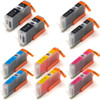Canon Pgi-250B-Cli-251BCMY 10-pack replacement