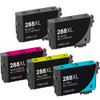 Epson T288XL Ink Cartridge Set, High Yield, 5 pack