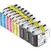 9-Pack Brother LC20E Ink Cartridge Set, Super High Yield