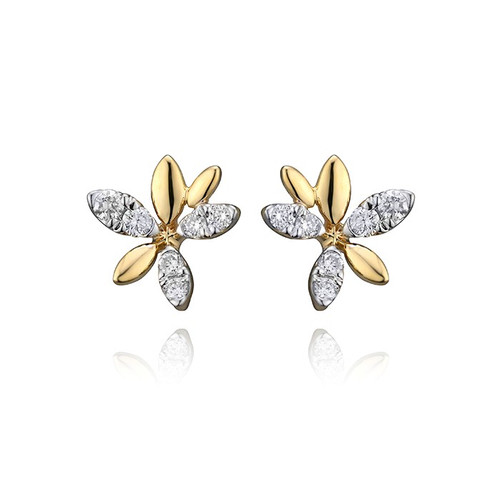 Petal Radiance Diamond Studs