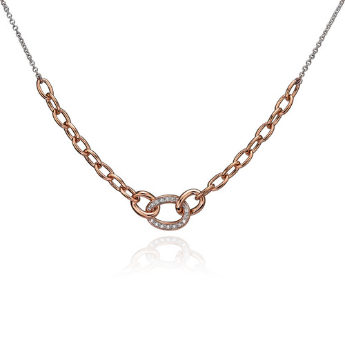 Timeless Diamond Link Necklace  