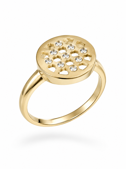 Lattice Ladies Diamond Ring