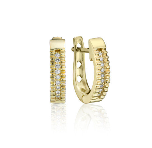 Intimité Diamond Leverback Earrings