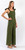 Frill Sleeve Jumpsuit in Dark Green