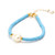 Tereza of Naxos Τhe Elegant Pearly Bracelet in Sky Blue Jewellery 30 € Tereza's Greek Concept Store