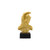 Goddess Athena Figurine in Gold