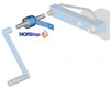 MORSTOP™ TILT-BRAKE - SELF INSTALL  STEEL WITH SILVER POWDER COAT FINISH