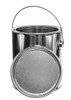 1 GALLON METAL PAINT CAN WITH HANDLE & LID - UNLINED