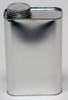 1 QUART F-STYLE OBLONG METAL CAN WITH SCREW TOP - 1 3/4 INCH DELTA