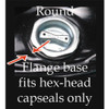 3/4 INCH HEX HEAD STEEL CUSTOM DECORATED CAPSEAL