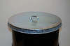 55 Gallon Steel Drum Cover, Open Head, Handle, Heavy Duty