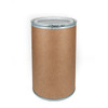 55 Gallon Fiber Drum, Open Head, UN Rated, Plastic Cover