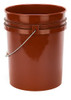 5 Gallon Plastic Pail, Open Head – Mobile Red