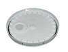 Plastic Pail Lid with Tint Plug - White