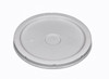 1 Gallon Plastic Pail Lid with Gasket - White