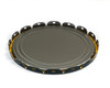 5 Gallon Open Head Steel Pail Plain Lug Cover - Black