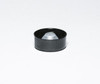 Black Phenolic Cap with Cone Insert – 28mm