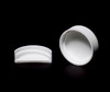 White Polypropylene Screw Caps - 33 mm