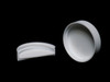 White Polypropylene Screw Caps - 45 mm