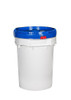 10.7 GALLON OPEN HEAD PLASTIC BUCKET - SCREW LID, UN RATED