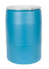 55 Gallon Open Head Poly Drum - Blue, Lever Lock