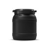 15 Liter/4 Gallon Plastic CurTec UV Safe Drums – Black, UN Rated