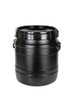 55 Liter/14.5 Gallon Plastic CurTec UV Safe Drum – Black, UN Rated