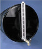Calibrated Sight Gauges for Horizontal Drums - Stainless Steel Valve