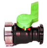 2 Inch QD Anti-Backflow Ball Valve, 75 mm Metal Collar, Viton® Gasket