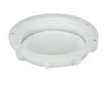 2 Inch White HDPE NPT Shallow Dust Cap for IBC Valves, PS Foam Liner