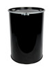 55 GALLON STEEL DRUM, OPEN HEAD, STRAIGHT SIDED, BOLT RING, LINED