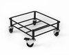 SQUARE STEEL PAIL DOLLY FOR 5 GALLON RECTANGULAR PAILS