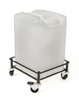 SQUARE STEEL PAIL DOLLY FOR 5 GALLON RECTANGULAR PAILS