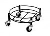 ROUND STEEL PAIL DOLLY FOR 5 GALLON ROUND PAILS
