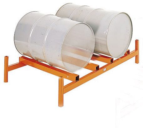 MODULAR STORAGE SYSTEM 2 DRUMS SINGLE DEPTH HORIZONTAL STORAGE