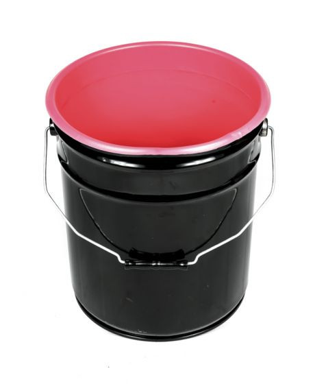 5 GALLON ANTI STATIC STEEL PAIL LINER HDPE - 18 MIL