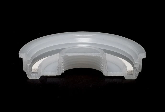 INDUSTRIAL PLASTIC SCREW CAP WITH REDUCER - 70MM