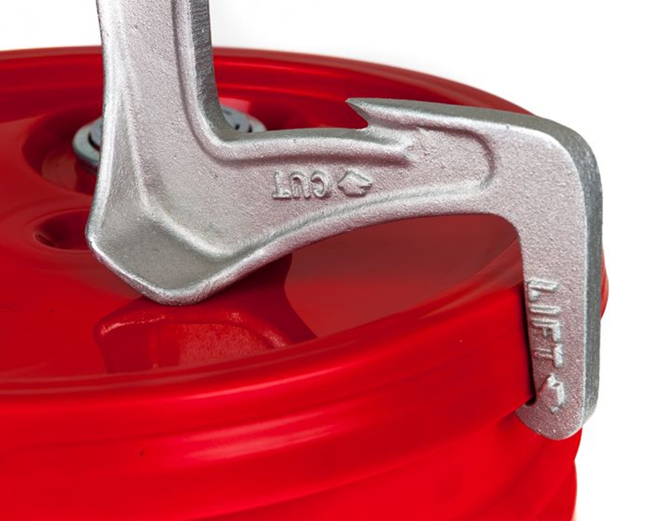 New ULINE Pail / Lid Opener Pry Tool for Plastic Pails and Buckets Yellow  H-1468