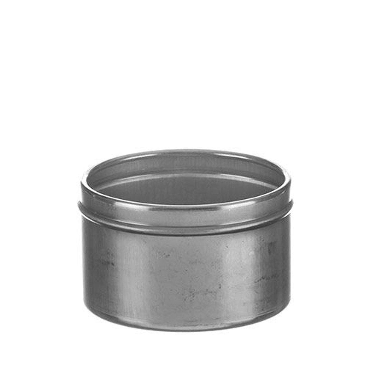 Seamless 4 oz Deep Round Tin Can