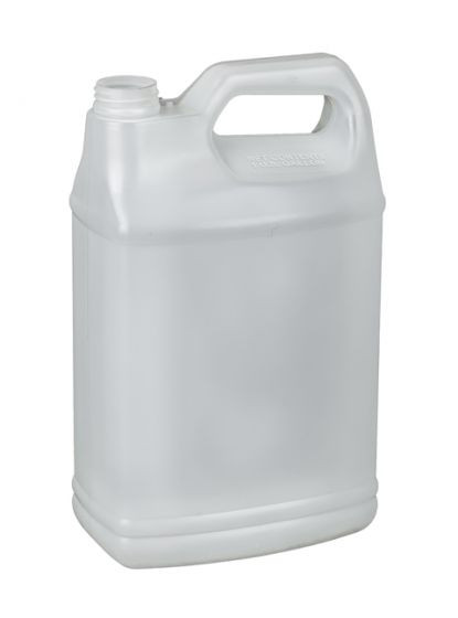 1 GALLON F-STYLE FLUORINATED HDPE BOTTLE
