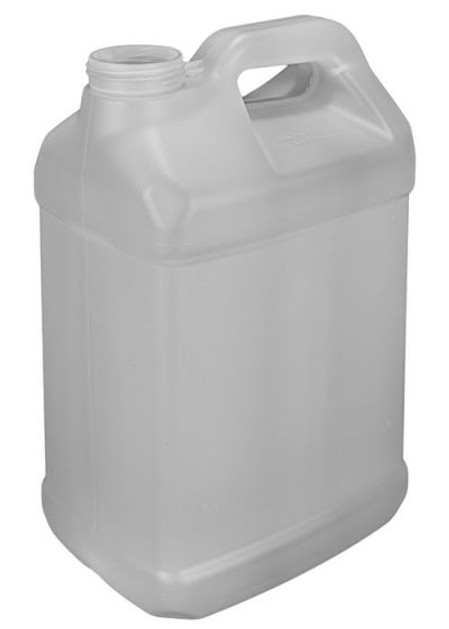 2.5 GALLON F-STYLE NATURAL HDPE BOTTLE WITH CAP