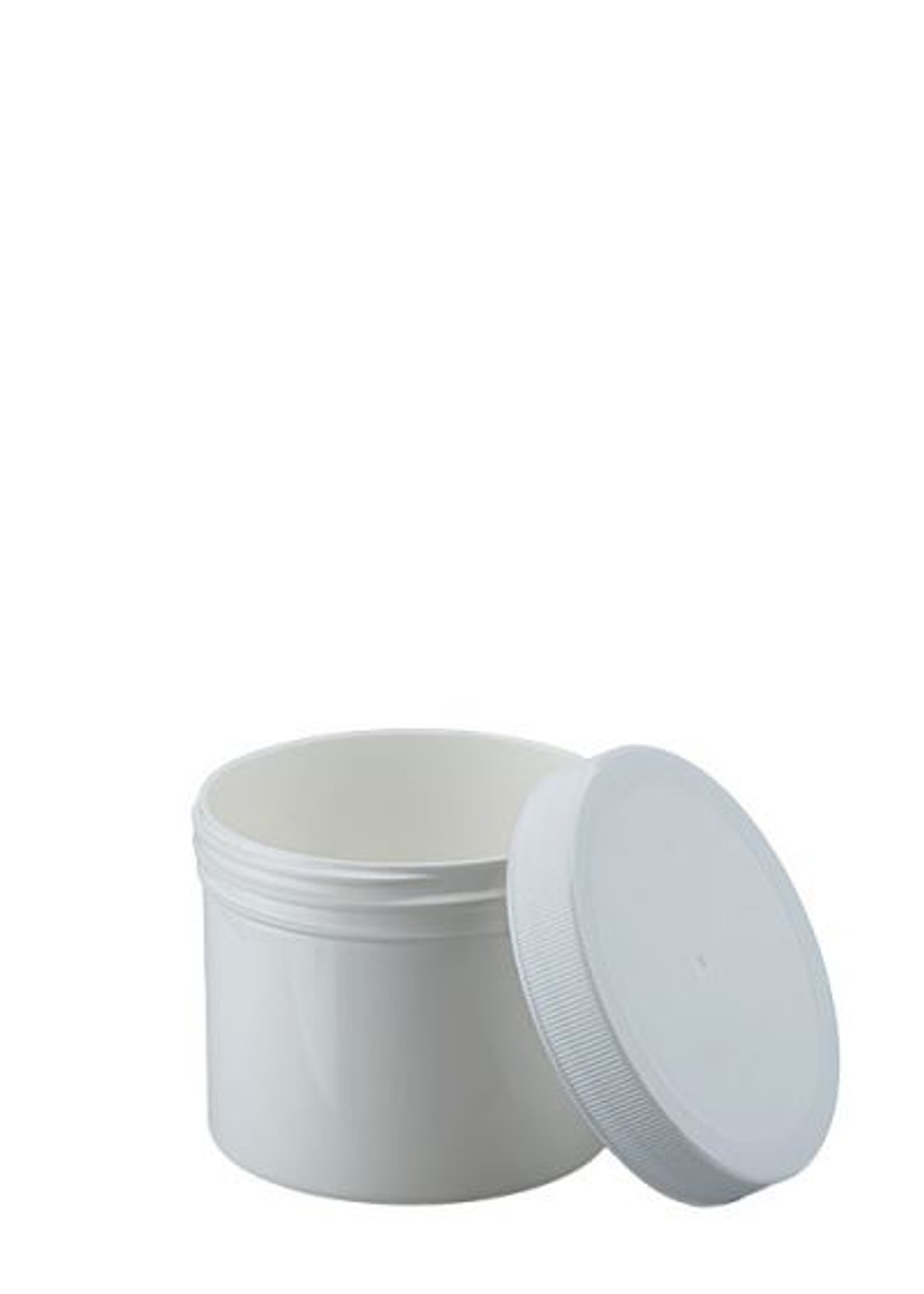 4 OZ WIDE MOUTH POLYPROPYLENE JAR WITH LID