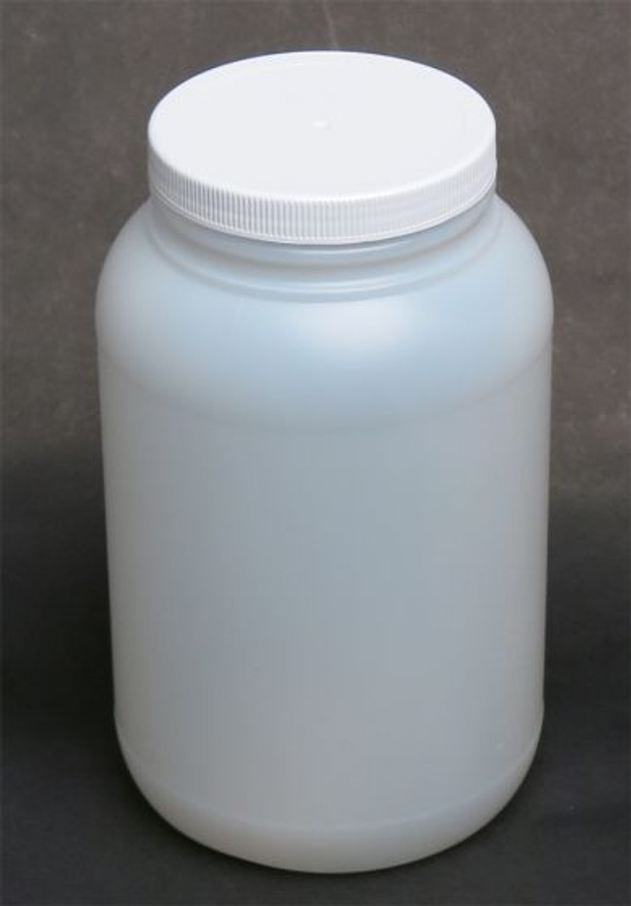 1 Gallon Natural HDPE Wide Mouth Round Plastic Jar - 110-400 Neck