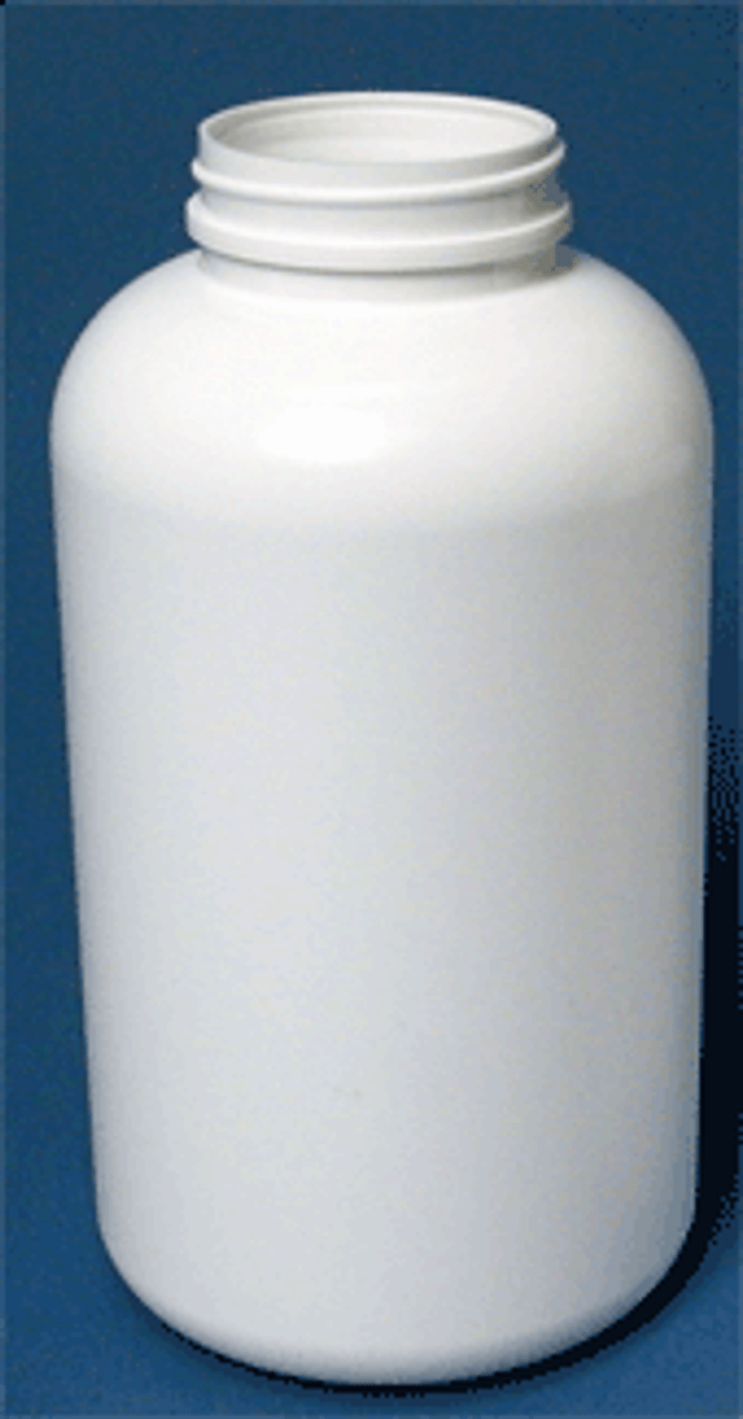 21 OZ WHITE HDPE WIDE MOUTH BOTTLE