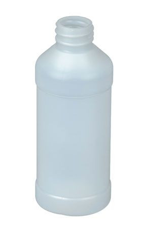 8 OZ PLASTIC MODERN ROUND BOTTLE