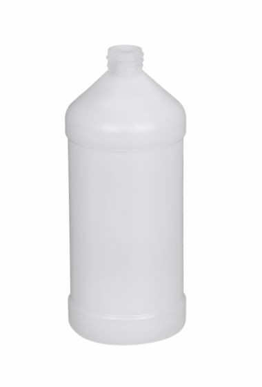 PLASTIC MODERN ROUND BOTTLE – 32 OZ.