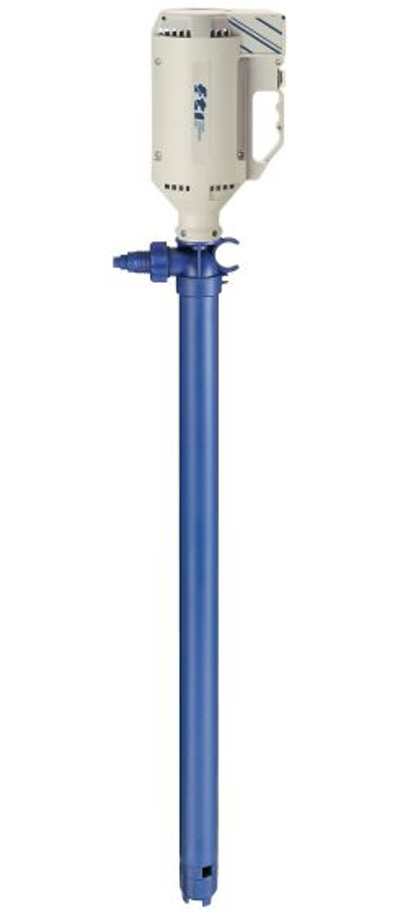 FINISH THOMPSON HIGH FLOW PUMP - TEFC MOTOR - POLYPROPYLENE PUMP TUBE