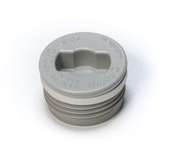 ¾” Nylon Drum Plug with White EPDM Gasket